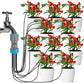2 Pcs 10-Piece Slow Drip Watering Kit - 160cm Tube Length for Potted Plants, Succulents & Indoor Gardening