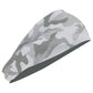 Camouflage Beige 5-Pack Wide Sports Headbands for Women - Non-Slip Yoga Headwraps with Sweat-Wicking Fabric (88% Nylon+12% Spandex)