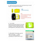 Pink Real-Time Pet GPS Tracker Locator - Magnetic Charging, Multi-Mode Positioning for Dogs & Cats