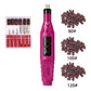 Regular Set With 50*3 Sanding Ring Portable Electric Nail Drill Kit - USB Manicure Pedicure Polishing & Shaping Tool Set