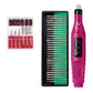 Regular Set Act As Go-between Portable Electric Nail Drill Kit - USB Manicure Pedicure Polishing & Shaping Tool Set