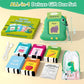 Blue Panda [Plain English] [112 Cards 224 Contents] Bilingual Early Learning Flash Card Reader - Interactive Audio Toy for Toddlers