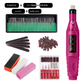 Long Grinding Needles (7-in-1) Electric Nail Drill Kit - USB Manicure Pedicure Polishing & Shaping Tool Set