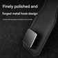 Grey Heavy Duty Car Headrest Hooks (Set of 4 Units) - PU Leather Seat Back Organizer Hangers