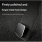 Black Premium PU Leather Car Headrest Hooks (Set of 4) - Stylish Seat Back Organizer Hangers