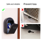 Orange 3PCS Wall Mount Plastic Combination Key Lock Box - Secure Key Safe Storage Box