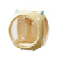 2PCS Yellow Cute Magnetic Display Case - Dustproof &