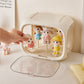 Black With Lamp Wall Mount & Desktop Blind Box Display Case - Clear Dustproof Storage Organizer for Collectibles & Figures