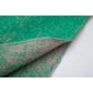 Green Plush Gradient Winter Scarf Shawl - Thick Textured Circle Yarn with Chunky Tassels - 185cm x 40cm