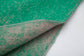 Orange Plush Gradient Winter Scarf Shawl - Thick Textured Circle Yarn with Chunky Tassels - 185cm x 40cm