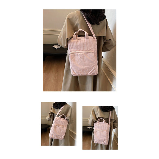 Chic pink Laptop Backpack for Women - Lightweight and Spacious