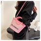 Small and lightweight Pink BLONMAY bucket bag, perfect for everyday use