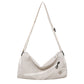 An elegant white shoulder bag for travel and work