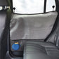 Pet Car Door Protector with Storage Pocket  - 77x64cm Grey
