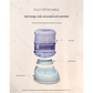 Blue Automatic Pet Feeder and Drinker Combo for Cats and Small Dogs - 2 in 1 Detachable Design