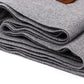 Luxury Cashmere Blend Scarf, Large 200x70cm Fringed Scarf (Beige Gray)