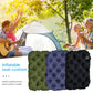Inflatable Seat Cushion - Portable 40x30x5cm Camping Pad in Green