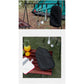 Portable Kitchen Utensil Storage Bag - Lightweight Organizer for Camping and Outdoor Cooking, Gray