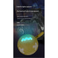 Rechargeable Interactive Cat Toy - Self-Rolling Ball with LED Light,Standard Edition Blue