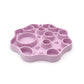 Silicone Dog Slow Feeder and Licking Mat - 2 in 1 Puzzle Bowl for Dog Slow Feeding(Light purple)