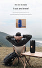 Green (triangle blue) Portable Bluetooth Speaker - HiFi 360 Degree Audio Wireless Mini Speaker, Support Hands-free Calling