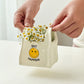 White Ceramic Desktop Organizer - Cute Hand Shaped Pencil Holder and Makeup Brush Storage for Home and Office