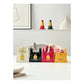 Yellow Ceramic Desktop Organizer - Cute Hand Shaped Pencil Holder and Makeup Brush Storage for Home and Office