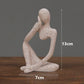 Nordic Abstract Resin Figurine - Modern Minimalist Home Decor Sculpture(Sandstone)