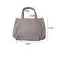 Yoga Mat Tote Bag - Durable Canvas Shoulder Bag for Outdoor Workouts & Travel(Grey)