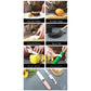 Gray 12-Piece Silicone Cooking Utensil Set - Non-Stick Food-Grade Kitchen Tools with Holder