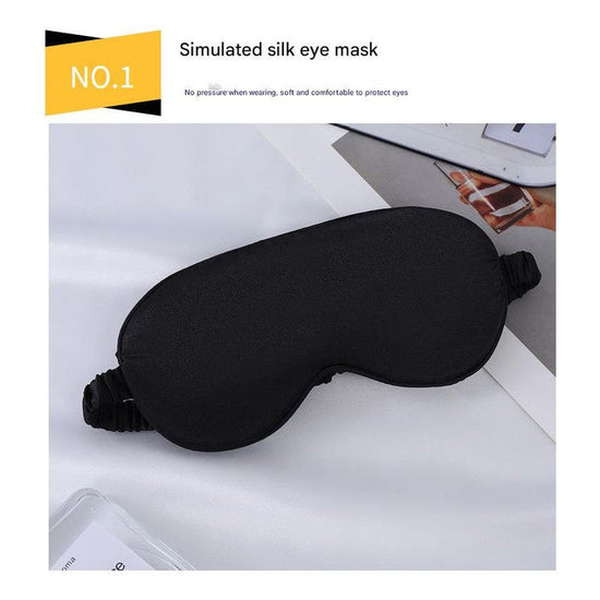 Luxury Satin Sleep Mask Gift Set,4-Piece with Pillowcase and Hair Accessories(Violet)