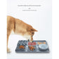 Pet Slow Feeder Lick Mat with Suction Cups - Anti-Anxiety Dog Feeding Mat(Grey)