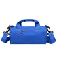 Waterproof Oxford Cylindrical Travel Bag - Large Capacity Handbag with Shoulder Strap(Blue)