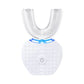 Electric Ultrasonic Toothbrush Couple Set with Charging Base and Smart Cleaning Technology(white)