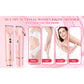 2-in-1 Ladies Electric Shaver & Trimmer - IPX7 Waterproof, USB-C Rechargeable, Dual Head Design(pink)