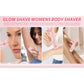 2-in-1 Ladies Electric Shaver & Trimmer - IPX7 Waterproof, USB-C Rechargeable, Dual Head Design(pink)