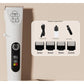 Professional Pet Grooming Hair Clipper Kit - Rechargeable, Low Noise, with Ceramic Blades & 5-Speed Adjustment(White)