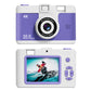 Compact 4K Digital Camera - 50MP, 16x Zoom, 2.4-inch IPS Screen, WiFi & Fill Light - Retro CCD Style(Purple)