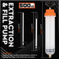 500cc Fluid Extraction & Fill Pump Syringe - Durable Manual Pump for Automotive & Marine Fluids