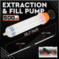 500cc Fluid Extraction & Fill Pump Syringe - Durable Manual Pump for Automotive & Marine Fluids