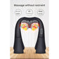 Deep Kneading Shiatsu Neck & Shoulder Massager with Heat - USB Rechargeable Ergonomic Design(Gray and black)