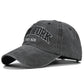 Vintage New York Est. 1625" Washed Cotton Baseball Cap - Adjustable & Unisex(black)"