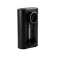 Smart Automatic Mouthwash Dispenser - Wall-Mounted, 3 Adjustable Levels, LED Display & Magnetic Cups(Black)
