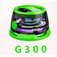 G300 Magnetic Suction Bluetooth Speaker - RGB Lights, 40mm Driver, 6H Playtime(Green)