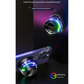 G300 Magnetic Suction Bluetooth Speaker - RGB Lights, 40mm Driver, 6H Playtime(Blue)
