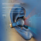 Open-Ear Conduction TWS Earbuds - Bluetooth 5.4, 9D Surround Sound, LED Display, Long Battery Life(Skin color)