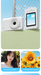 Student HD Digital Camera - 44MP, 8x Zoom, Autofocus, Dual Lens, Type-C Charging (Pink)