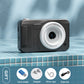 Student HD Digital Camera - 44MP, 8x Zoom, Autofocus, Dual Lens, Type-C Charging (Black)