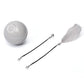 Smart USB Rechargeable Pet Interactive Rolling Ball(Gray)