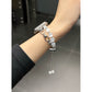 2-pcs Silver Elegant Cat&